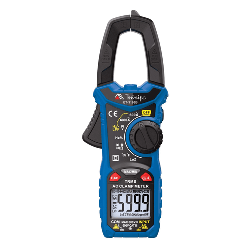 ET-3166B Alicate Amperimetro Digital Minipa