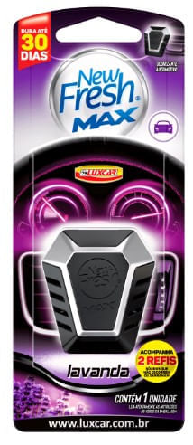 Aromatizante New Fresh max Lavanda Luxcar 5041