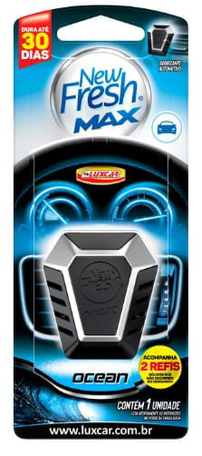 Aromatizante New Fresh max Ocean Luxcar 5040