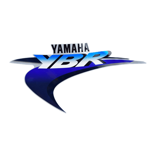 Adesivo Faixa do Tanque Esq Ybr 125 00-01 Prata Original Yamaha