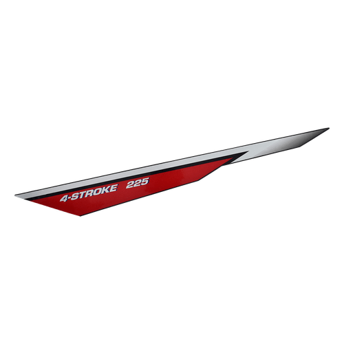 Faixa Adesivo Tampa Lat Esq XT 225 Vermelho 01 Original Yamaha