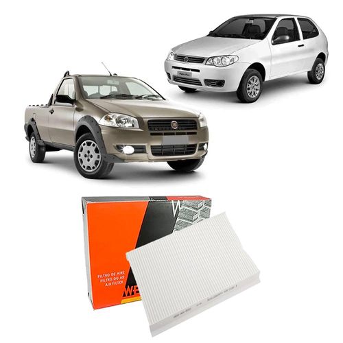 Filtro Ar Cabine Fiat Palio 2001 A 2011