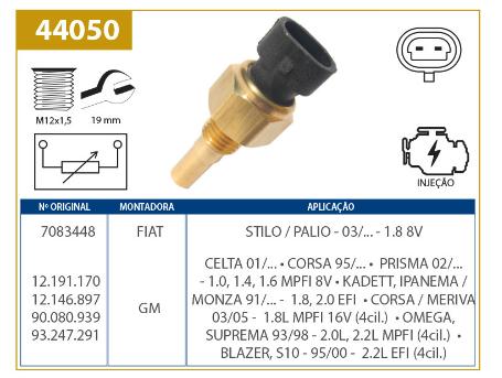 Interruptor Temperatura Corsa 1.0 1.4 1.6 1995
