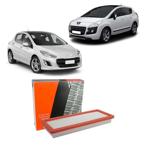 Filtro Ar Motor Peugeot 408 1.6 16V Turbo Automatico 2012