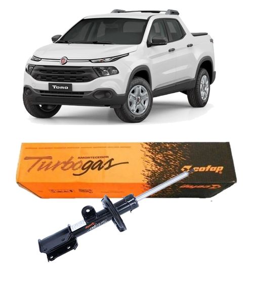 Amortecedor Dianteiro Fiat Toro 1.8 2.4 2016 A 2021 Direito
