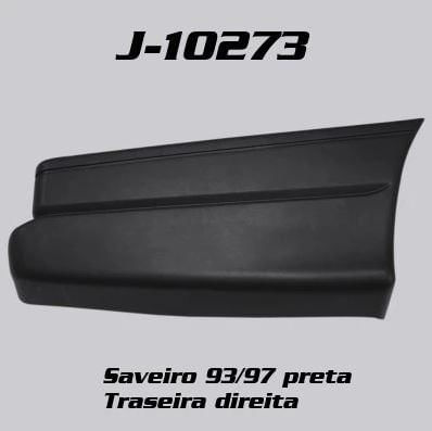 Polaina Tras Saveiro 93 97 Dir Preto