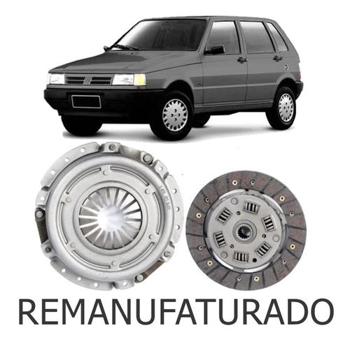 Kit Embreagem Fiat Uno 1.5 1.6 1985 A 1997 Sem Rolamento Rem