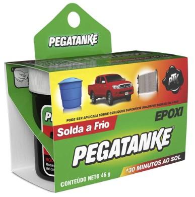 Cola Epoxi Pegatanke Preta (46G)