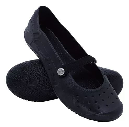 Sapatilha Soft Mania Fechada Com Ca - Preto Tamanho 34 - Bb50-Pr/34 - Soft Work