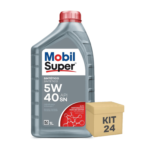 Kit 24 Oleo Motor 1 Litro 5W40 Sintetico Vw 508.88 509.99