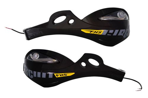PROTETOR DE MÃO FHS FE COM LED - PRETO