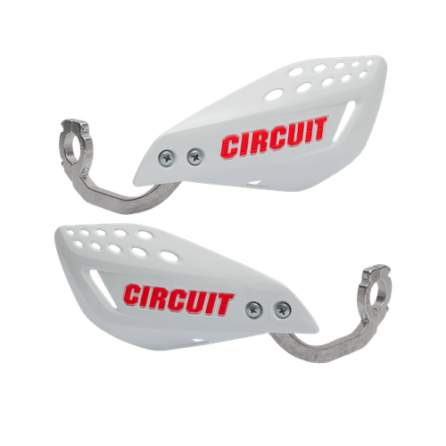 PROTETOR DE MÃO VECTOR AL - BRANCO E VERMELHO