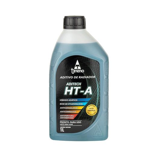 Aditivo Radiador Pronto Para Uso Azul Esverdeado Hibrido