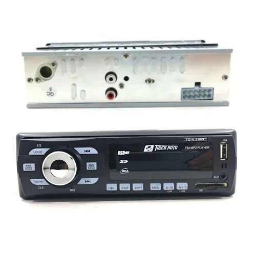 Radio Automotivo S/Controle USB/FM 2 RCA 25x4 Tiger TG 0403009