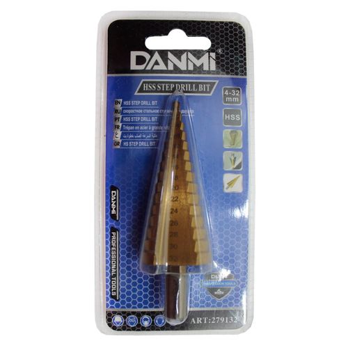 Broca Escalonada Cone De 4-32mm De Aço DANMI®