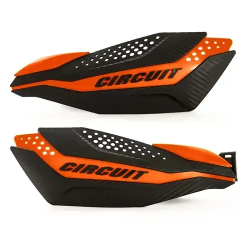 Protetor de Mão Dakar Universal Carbon/Laranja - Circuit