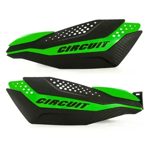 Protetor de Mão Dakar Universal Carbon/Verde - Circuit