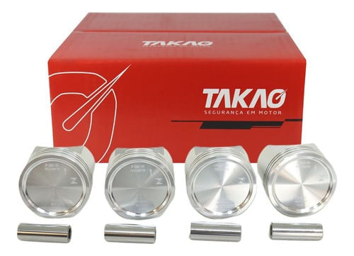 Pistao Motor Fox Gol Voyage 2009 em diante TAKAO PVW10B 100