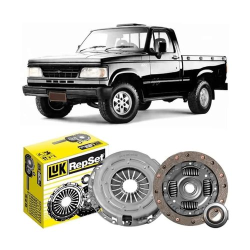 Kit Embreagem D-20 2.5 8V 1985 A 1996 Com Rolamento
