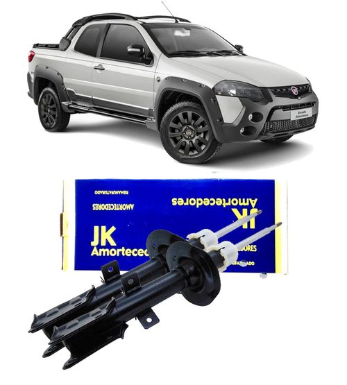 Amortecedor Dianteiro Fiat Strada Adventure Reman Jg