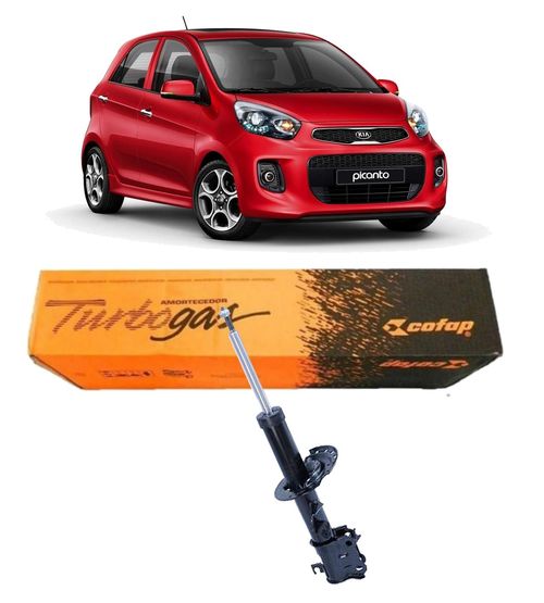 Amortecedor Dianteiro Kia Picanto 2011 A 2016 Esquerdo