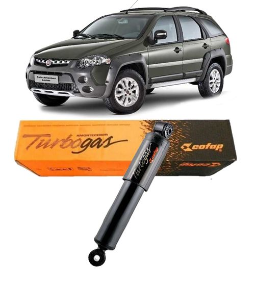 Amortecedor Traseiro Fiat Palio Adventure Locker 2008 A 2011